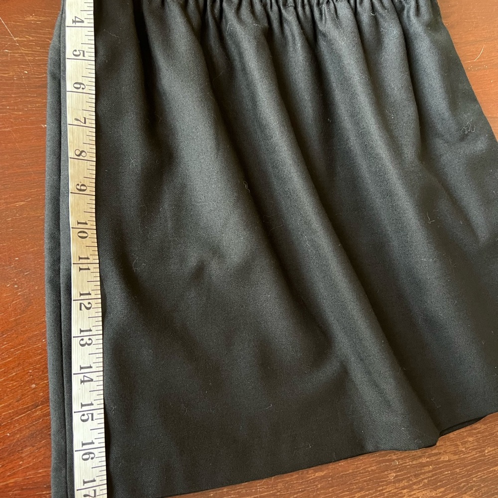 J. Crew wool blend skirt | black | size 4 - Picture 11 of 14